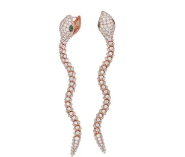 Diamond Bite Earrings sold by Stoned Fine Jewelry