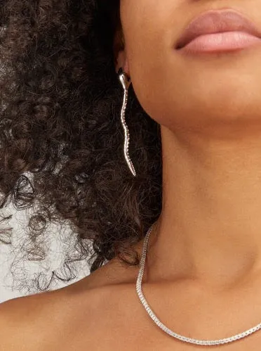 Gold Bite Earrings sold by Stoned Fine Jewelry product image thumbnail 2