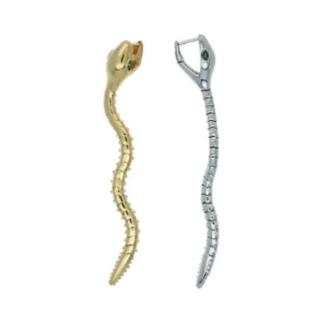 Gold Bite Earrings sold by Stoned Fine Jewelry