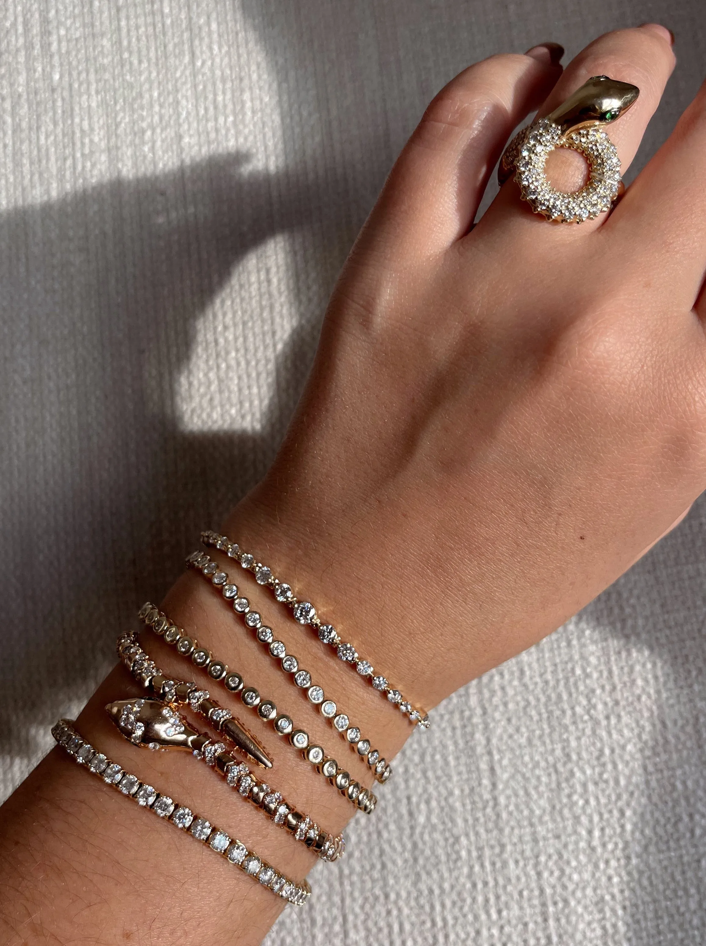 Nova Diamond Bracelet sold by Stoned Fine Jewelry product image thumbnail 5