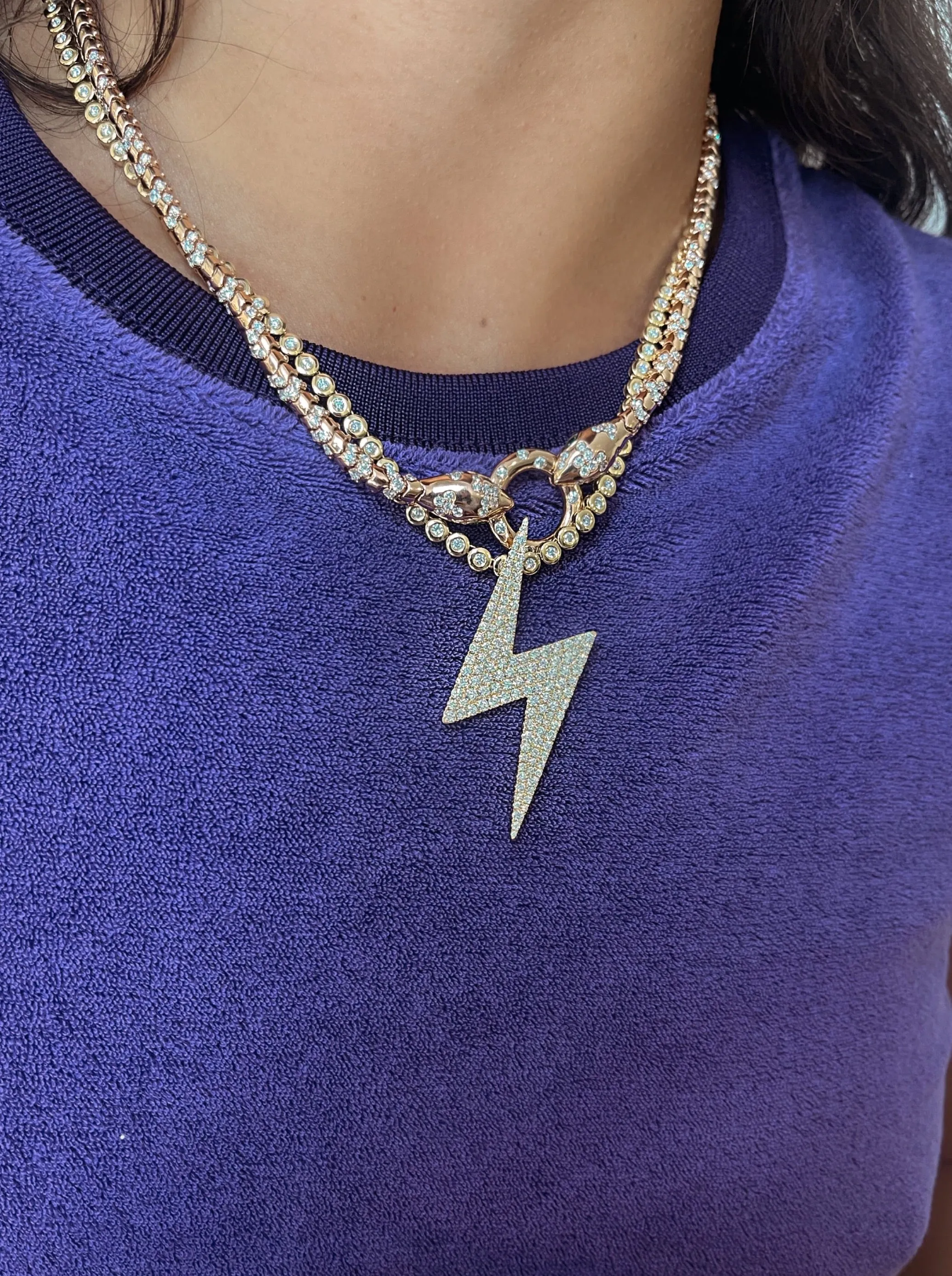 Nova Diamond Necklace sold by Stoned Fine Jewelry product image thumbnail 5