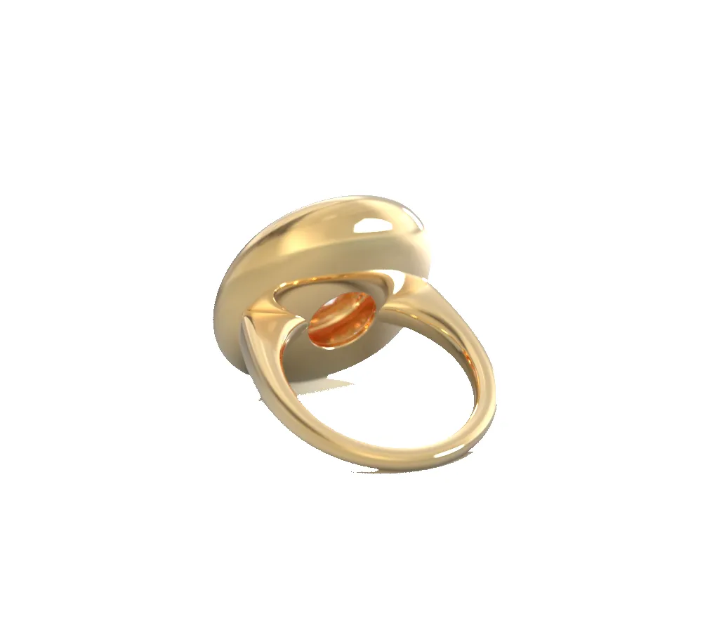 Classic Diamond Saucer Ring sold by Stoned Fine Jewelry product image thumbnail 5