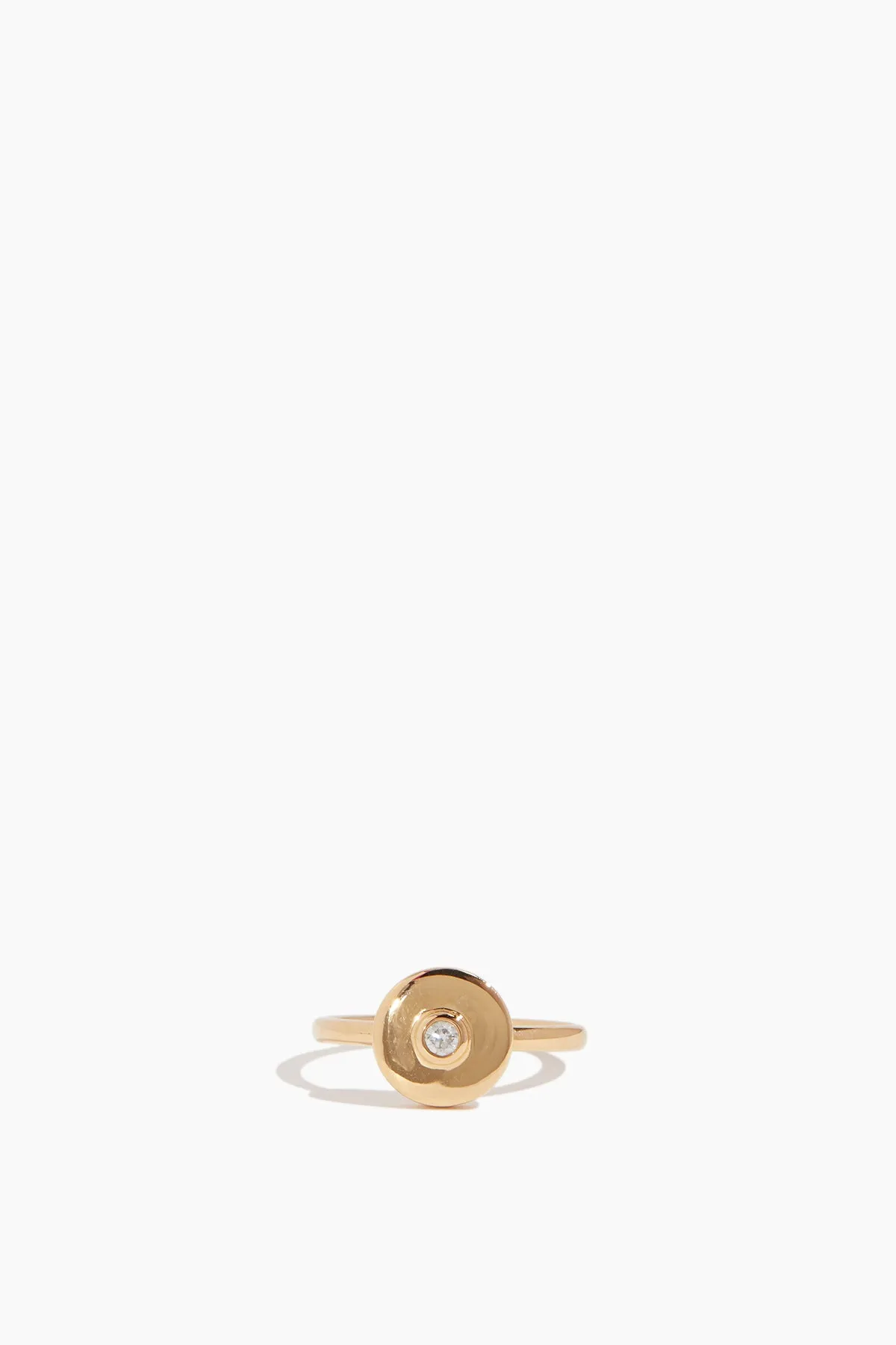 Mini Saucer Ring sold by Stoned Fine Jewelry product image thumbnail 4