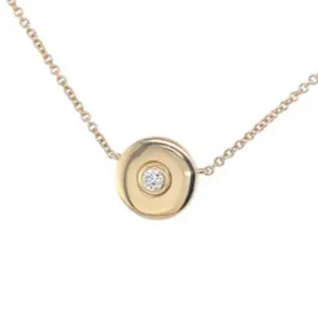 Mini Saucer Necklace sold by Stoned Fine Jewelry