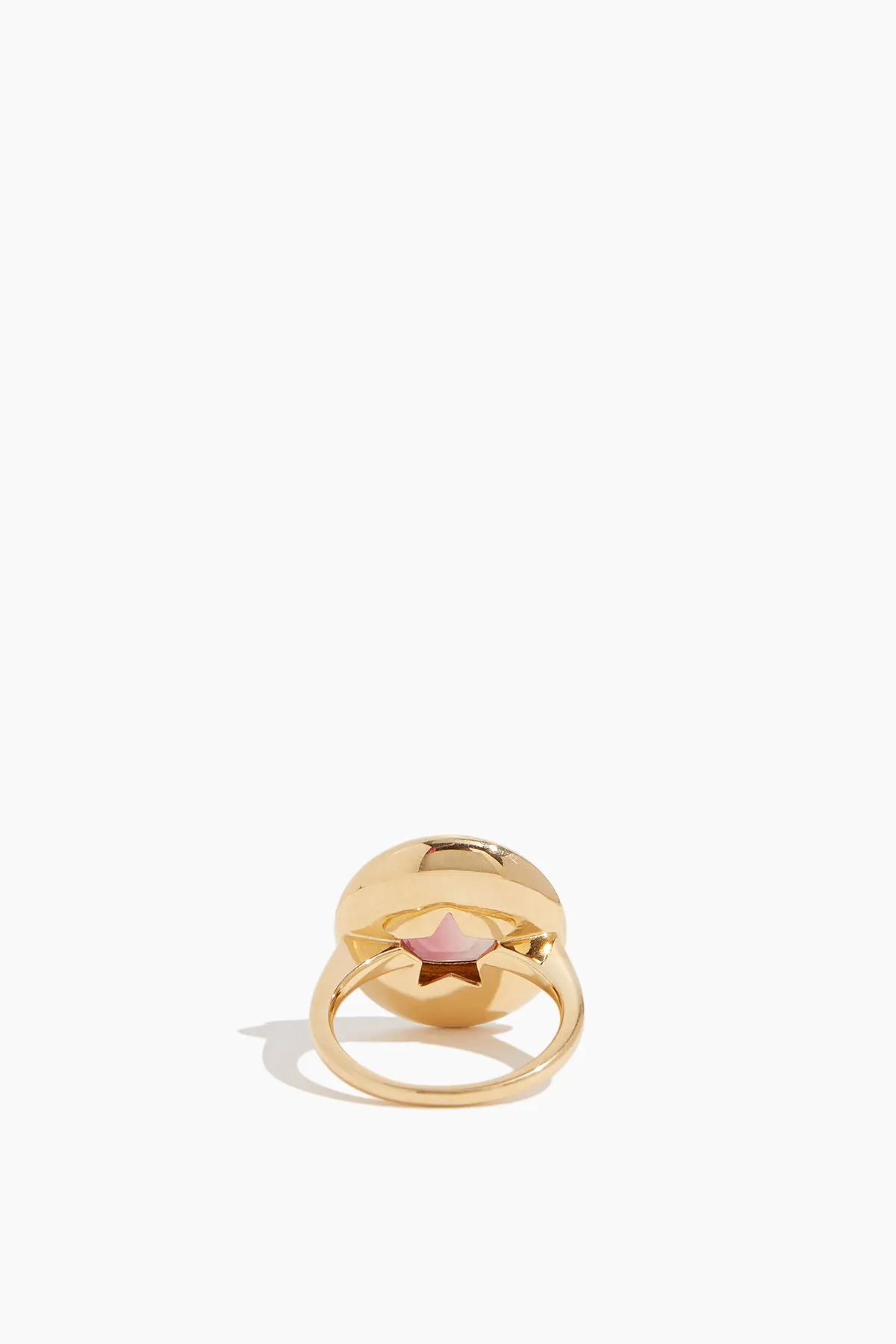 Rose Starburst Saucer Ring sold by Stoned Fine Jewelry product image thumbnail 5