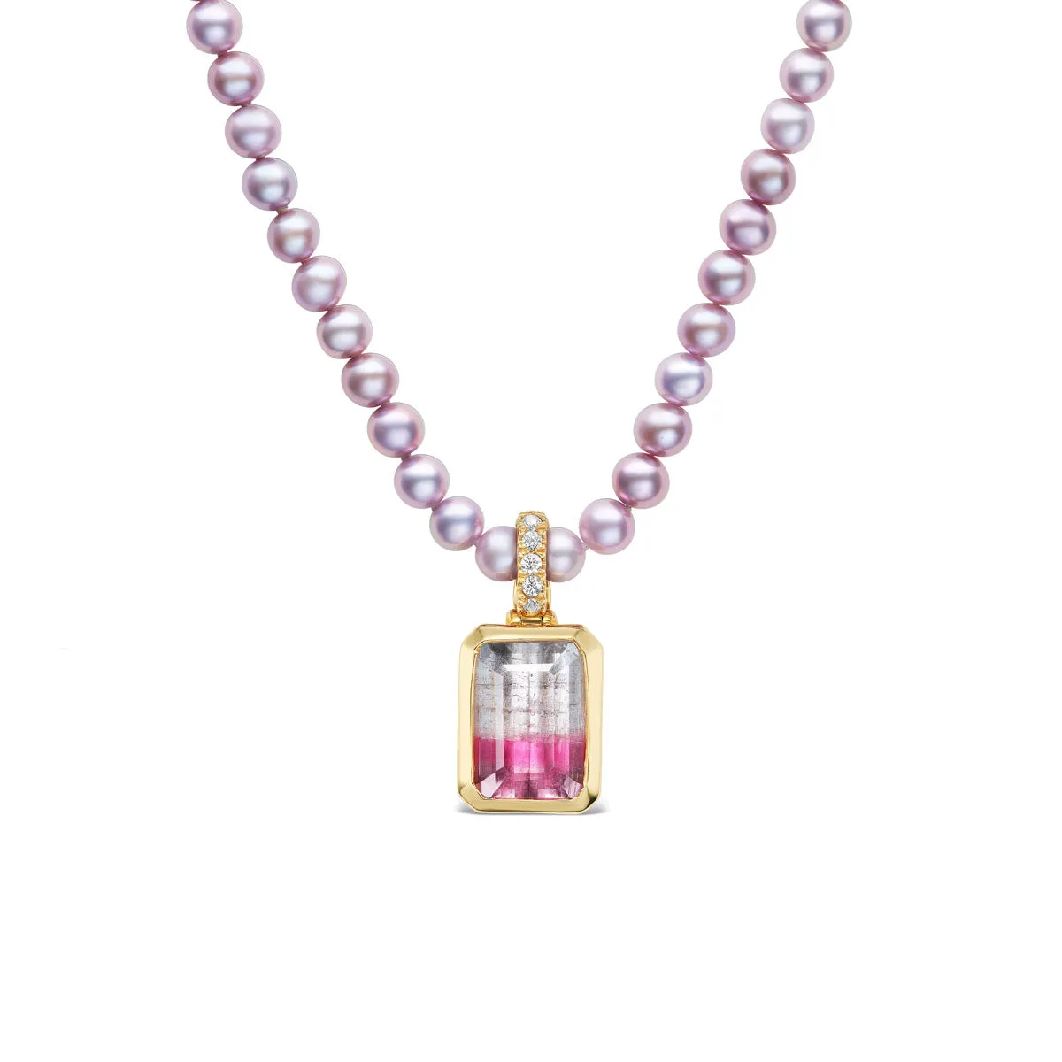 Lavender Pearl Strand sold by Stoned Fine Jewelry