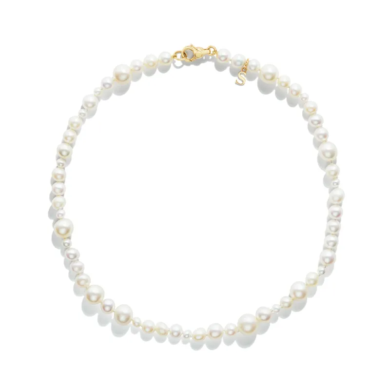 Selene Pearl Strand sold by Stoned Fine Jewelry