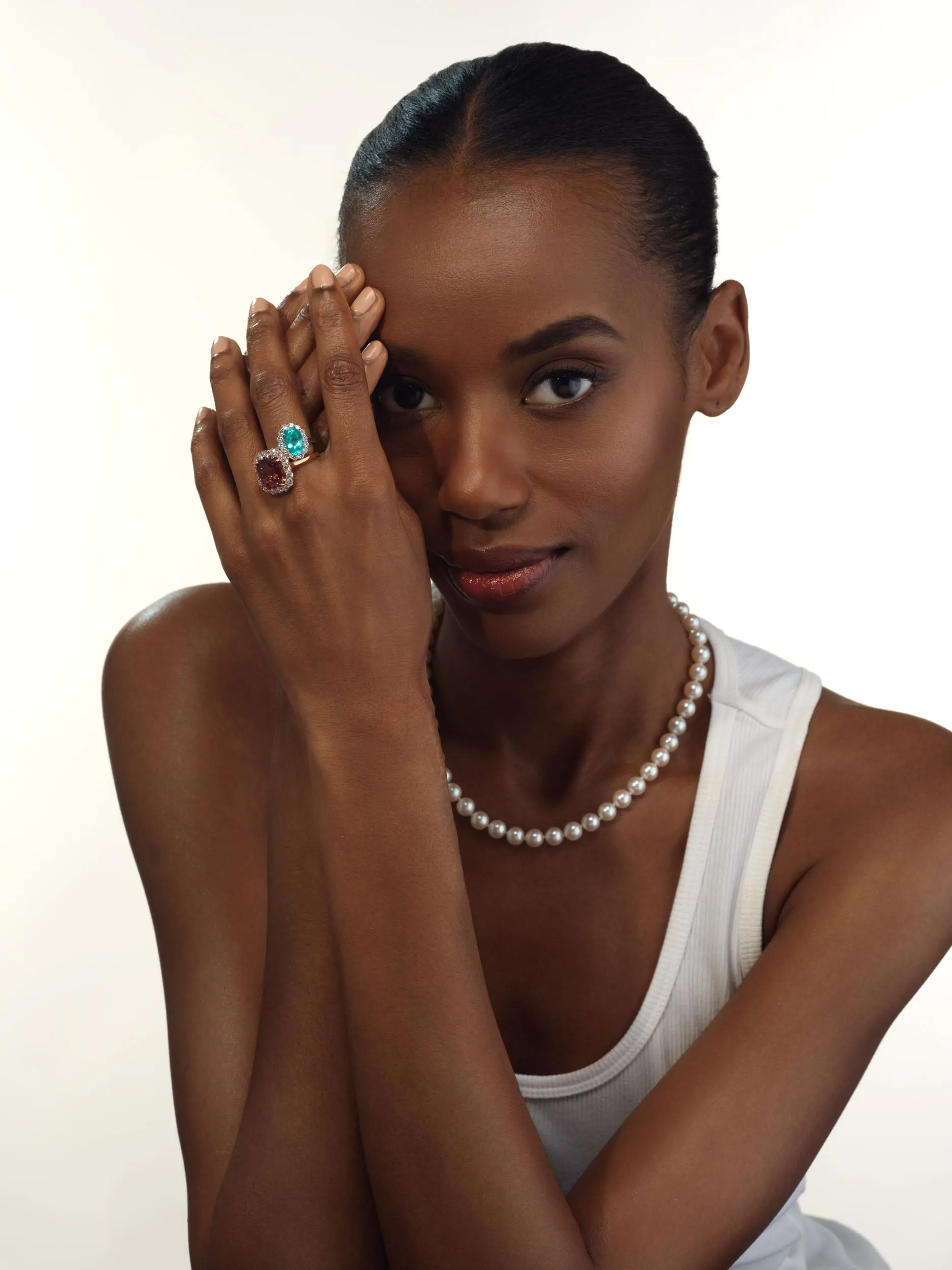 *NEW* Peach Bloom Ring sold by Stoned Fine Jewelry product image thumbnail 3
