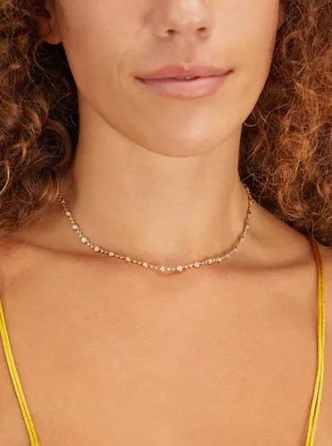 Juliet Diamond Necklace sold by Stoned Fine Jewelry product image thumbnail 2