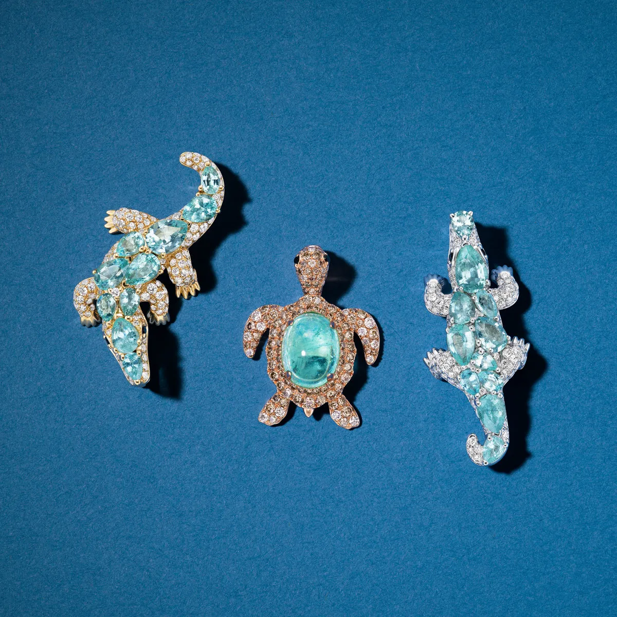 *NEW* Paraíba Alligator Pendant sold by Stoned Fine Jewelry product image thumbnail 3