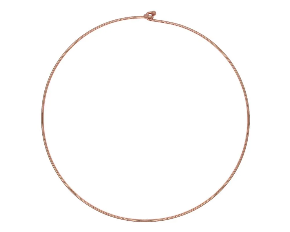 Dainty Wire Collar made by Stoned Fine Jewelry