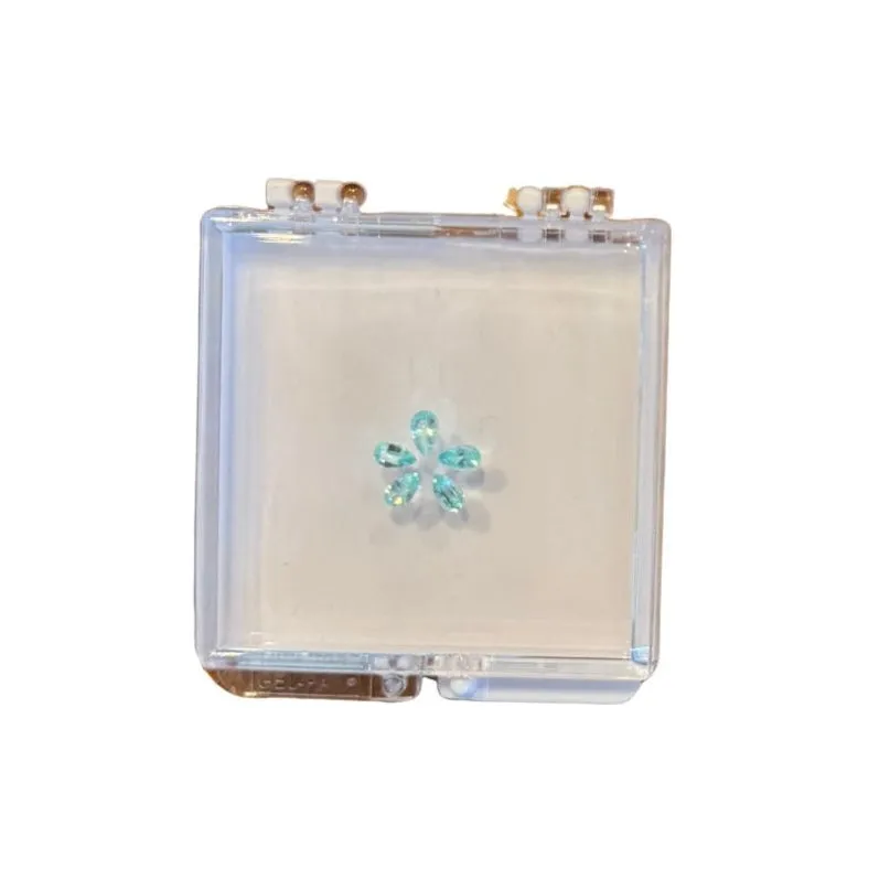 *NEW* Cotton Candy Paraíba Forget-Me-Not Pendant Layout sold by Stoned Fine Jewelry