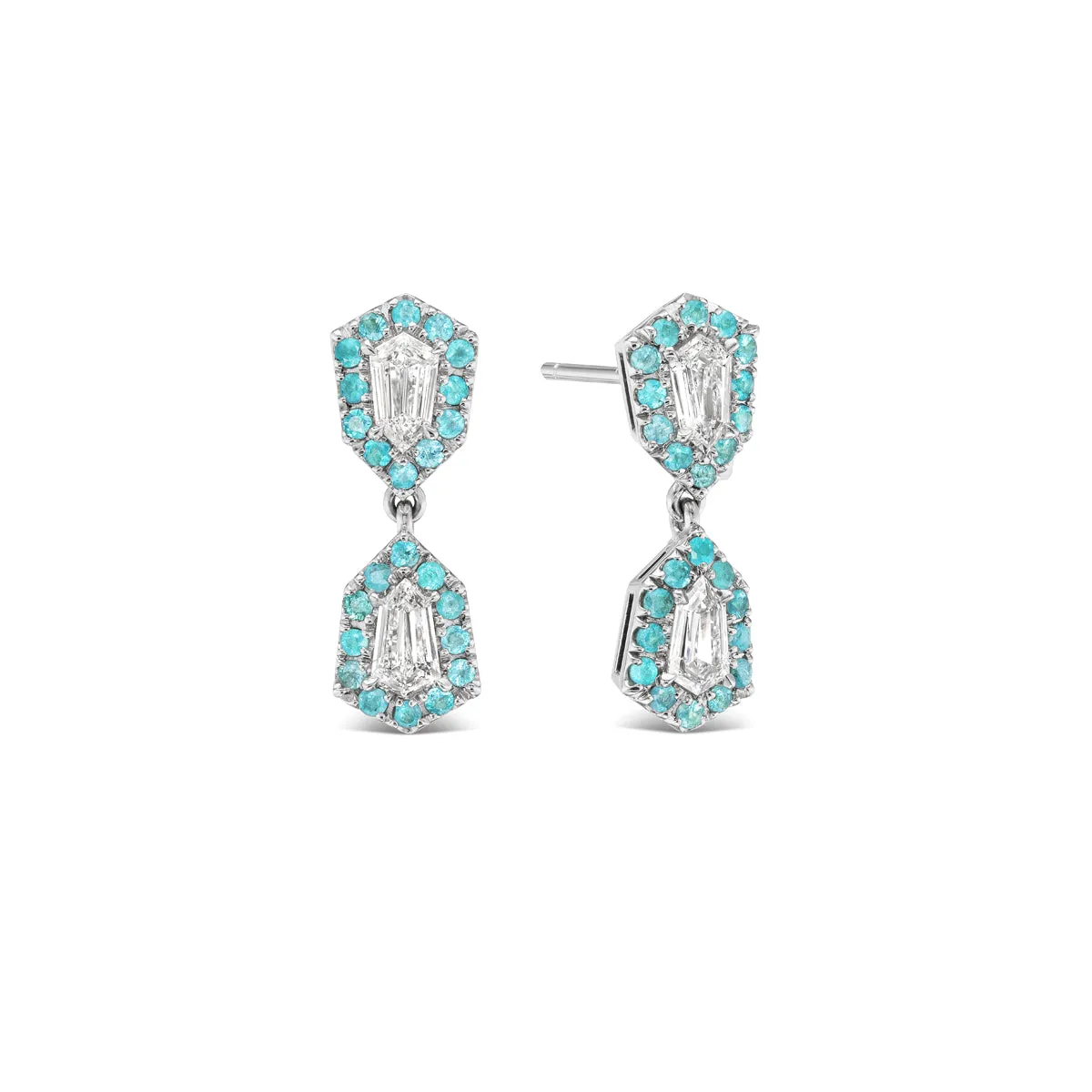 *NEW* Paraíba Aura Earrings sold by Stoned Fine Jewelry