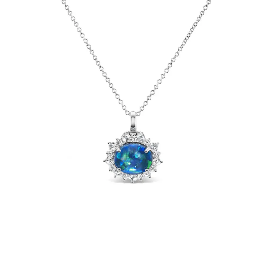 *NEW* 2.95CT Black Opal Mille Pendant sold by Stoned Fine Jewelry