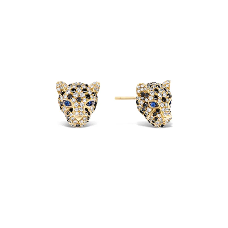 *NEW* Jaguar Studs made by Stoned Fine Jewelry
