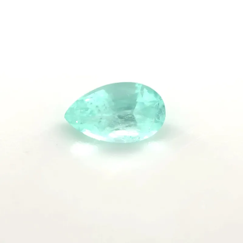 *COUTURE* Bespoke 0.22 Carat Pear Cut Paraíba Tourmaline made by Stoned Fine Jewelry
