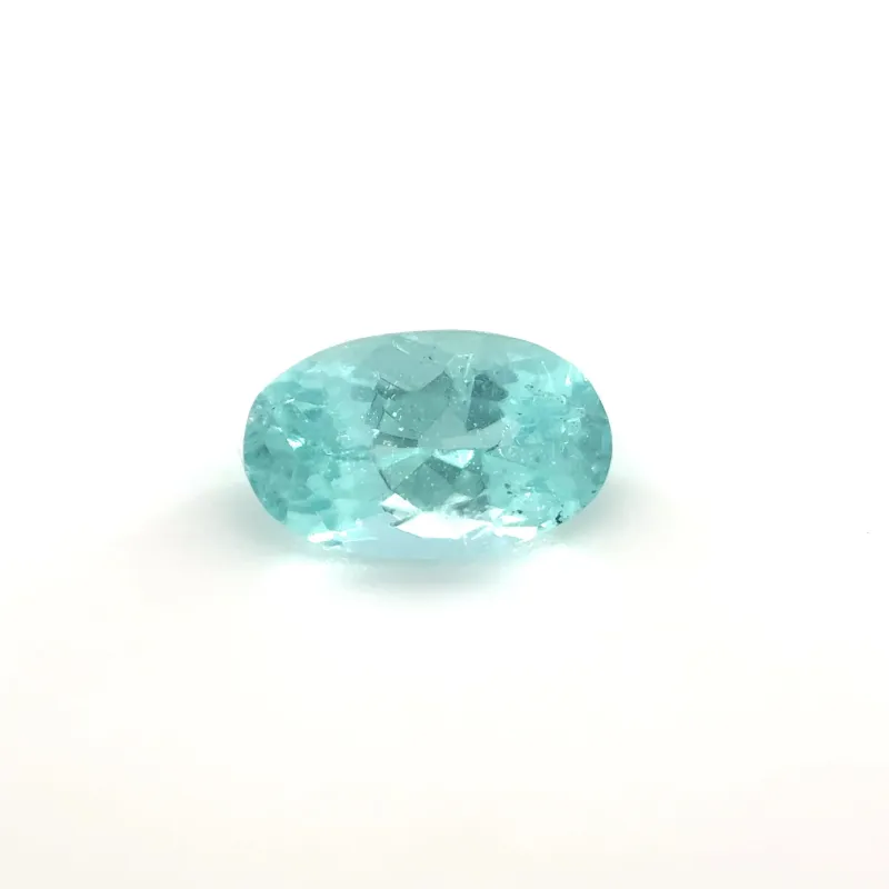 *COUTURE* Bespoke 0.26 Carat Oval Cut Paraíba Tourmaline made by Stoned Fine Jewelry