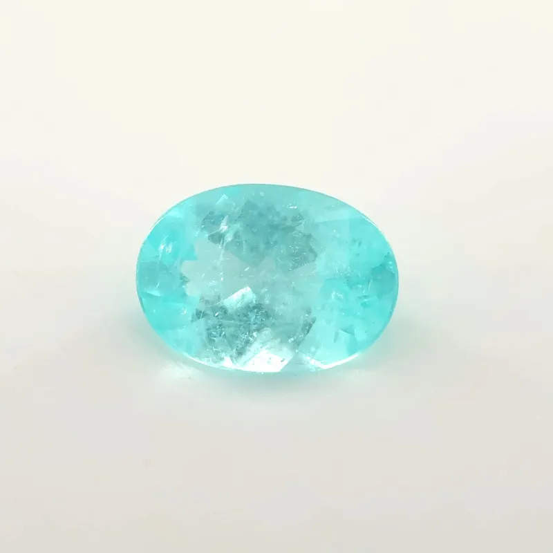*COUTURE* Bespoke 0.71 Carat Oval Cut Paraíba Tourmaline made by Stoned Fine Jewelry
