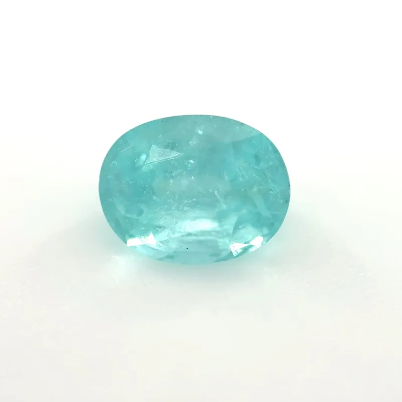 *COUTURE* Bespoke 0.98 Carat Oval Cut Paraíba Tourmaline made by Stoned Fine Jewelry