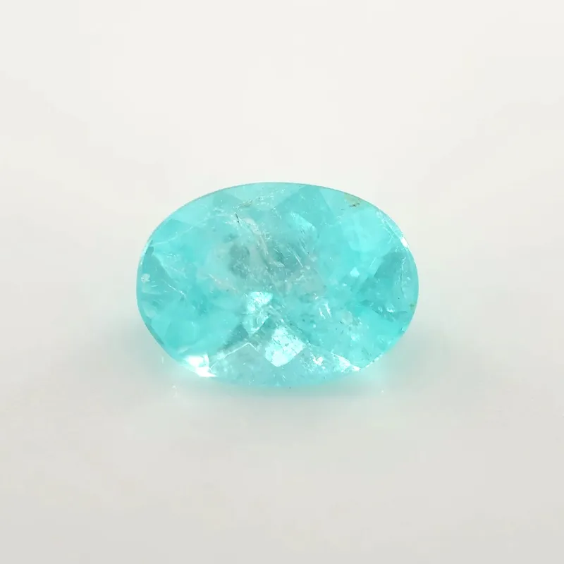 *COUTURE* Bespoke 0.84 Carat Oval Cut Paraíba Tourmaline made by Stoned Fine Jewelry