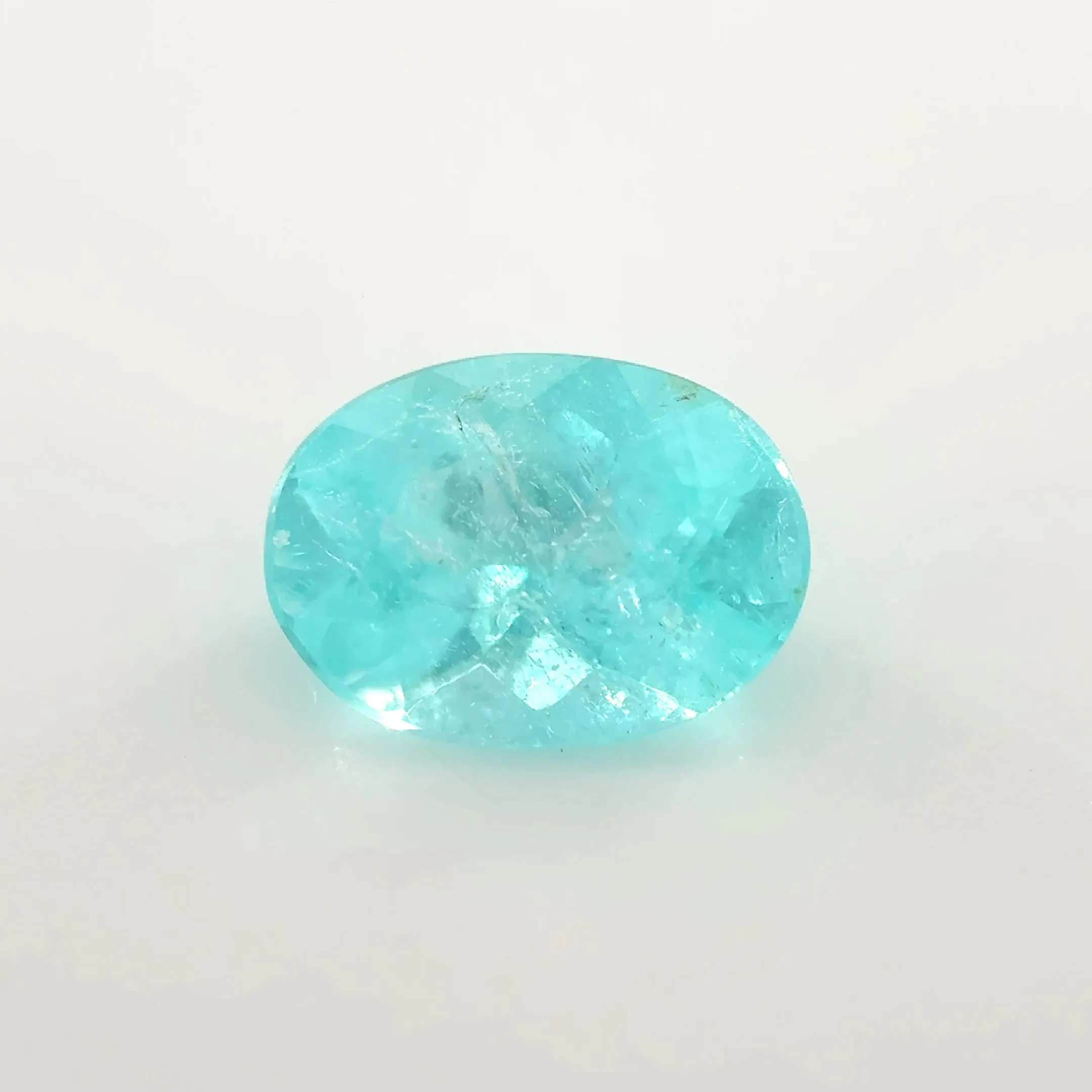 *COUTURE* Bespoke 0.84 Carat Oval Cut Paraíba Tourmaline sold by Stoned Fine Jewelry
