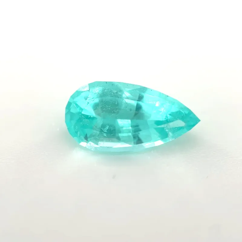 *COUTURE* Bespoke 0.72 Carat Pear Cut Paraíba Tourmaline made by Stoned Fine Jewelry
