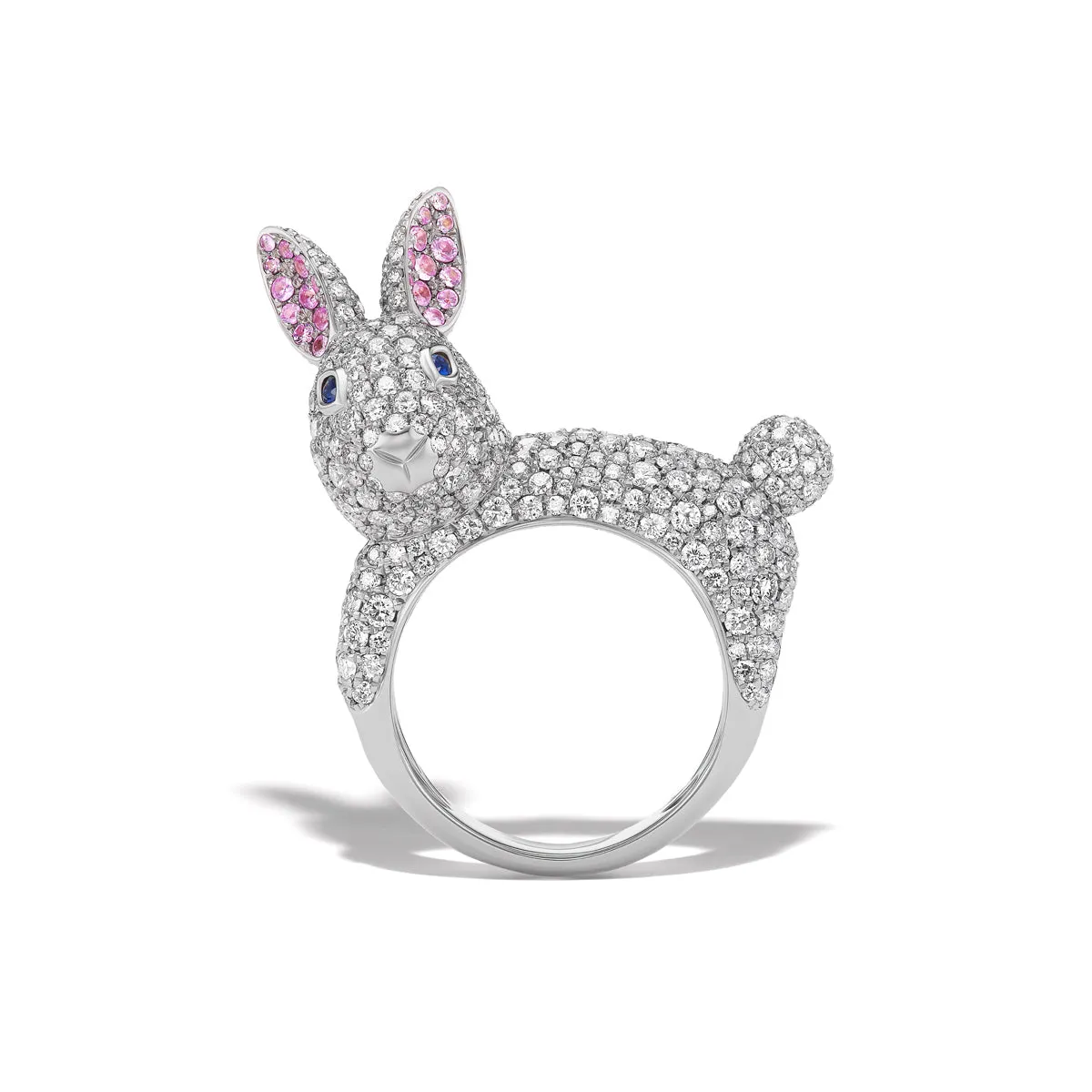 *NEW* Snowy Bunny Mini Muse Ring sold by Stoned Fine Jewelry product image thumbnail 2