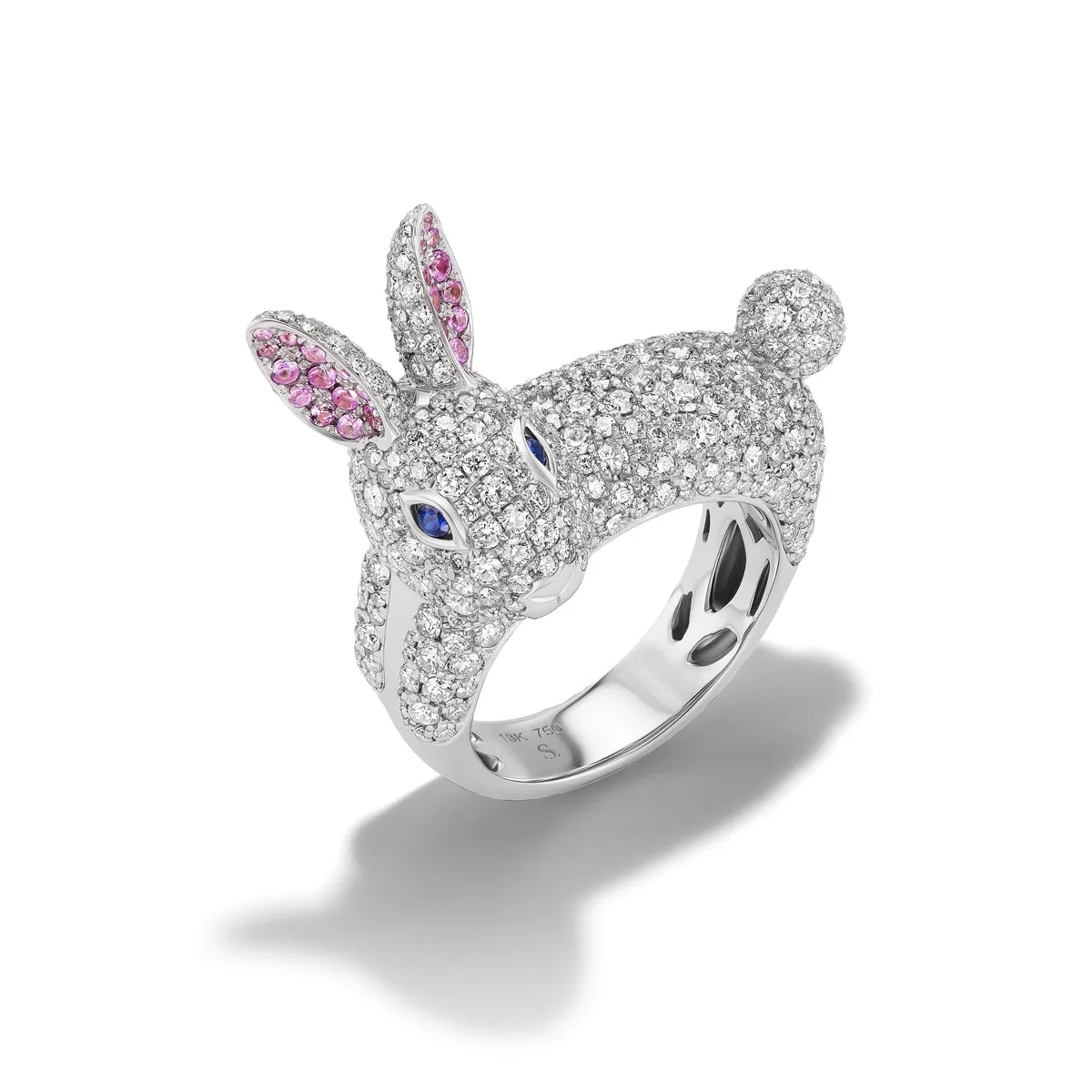 *NEW* Snowy Bunny Mini Muse Ring sold by Stoned Fine Jewelry