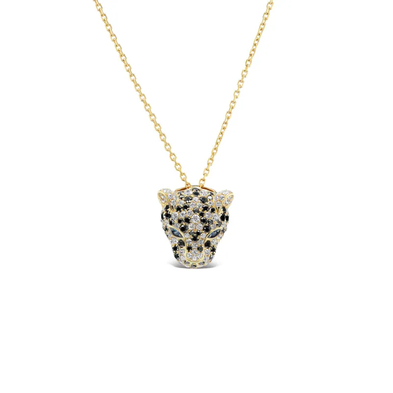 *NEW* Jaguar Head Pendant made by Stoned Fine Jewelry