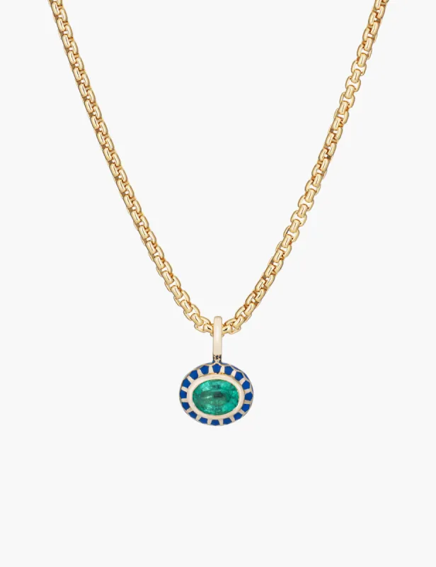 Emerald Tulip Pendant sold by Kathryn Bentley