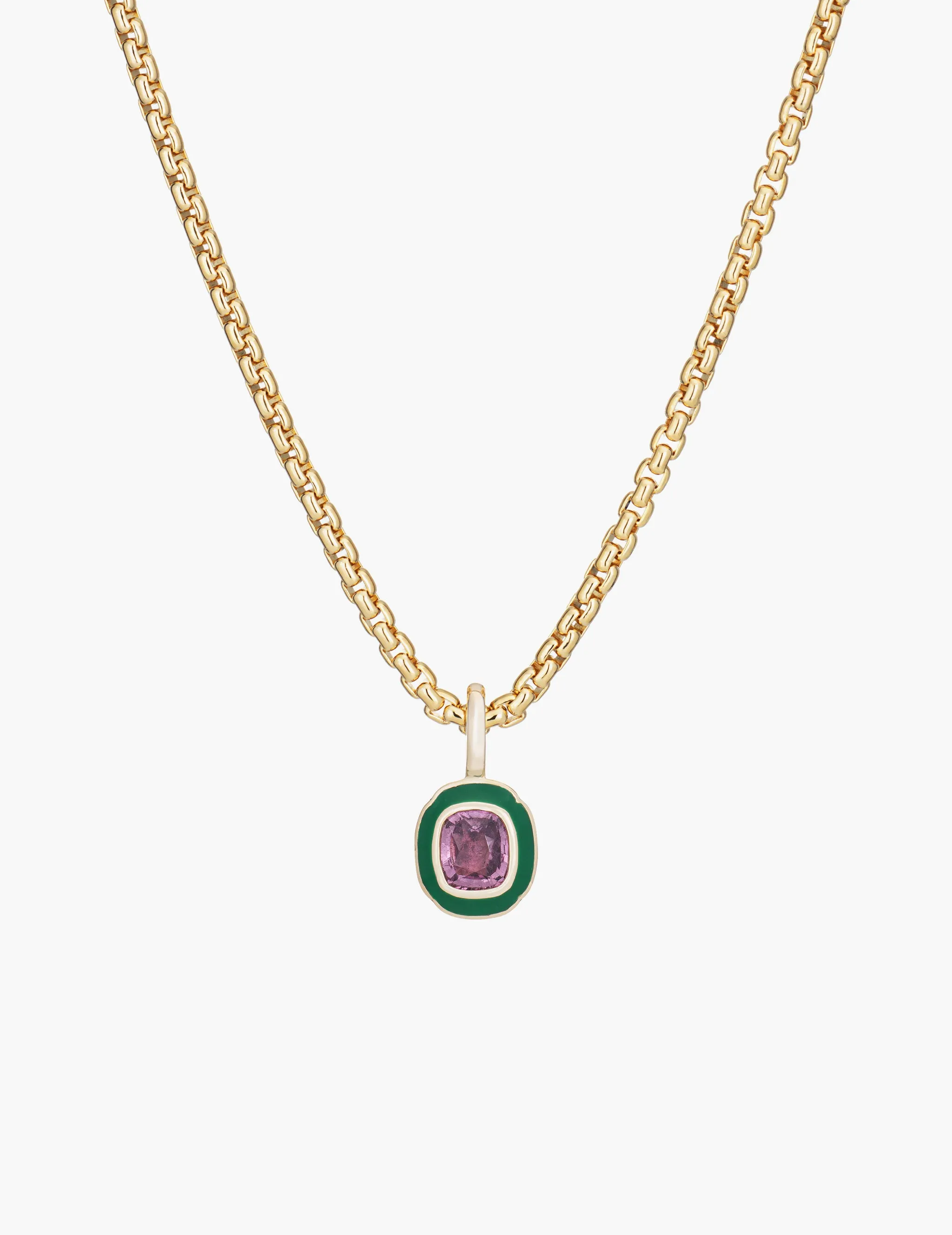 Pink Sapphire Floral Pendant sold by Kathryn Bentley