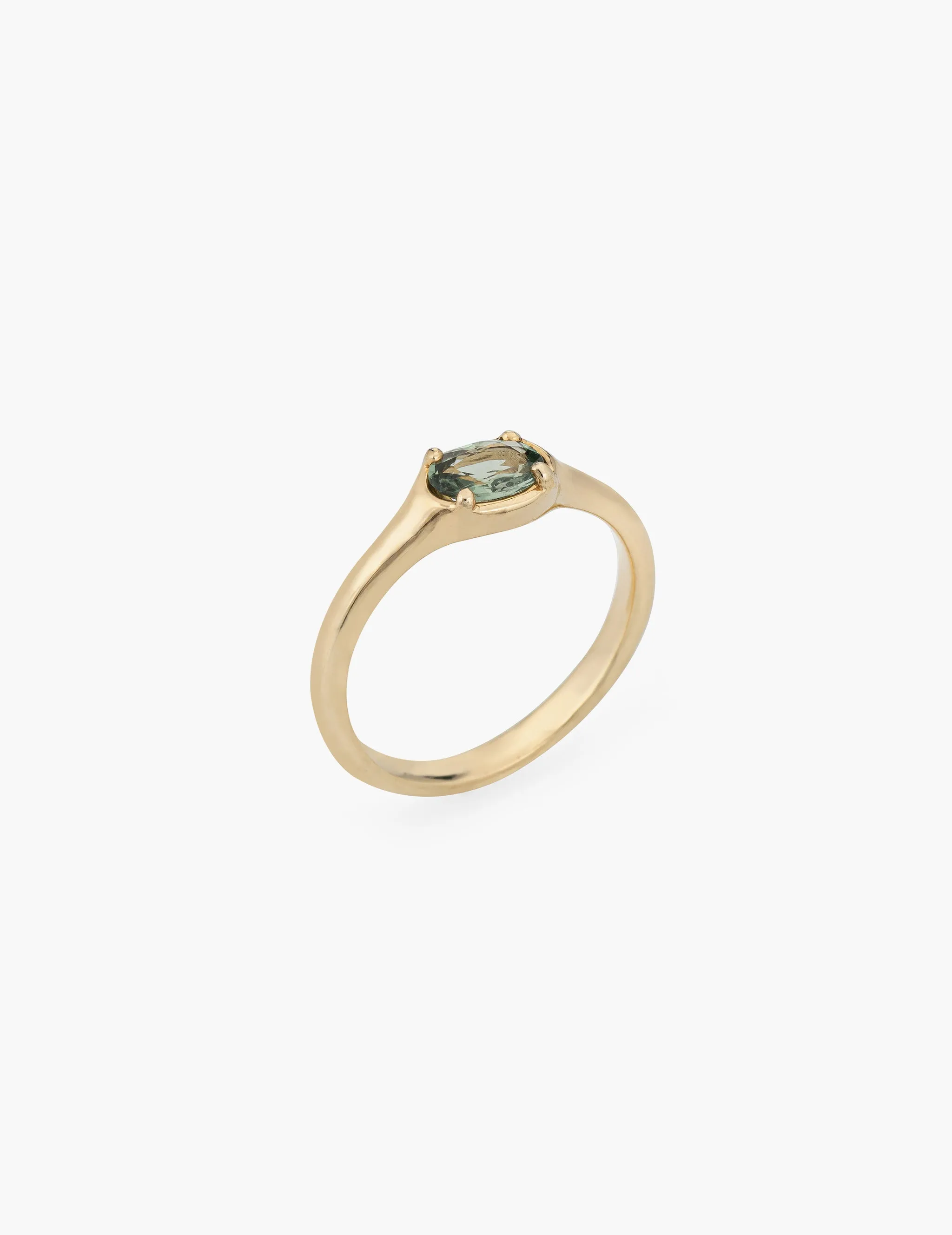 Light Green Sapphire Ring sold by Kathryn Bentley product image thumbnail 2
