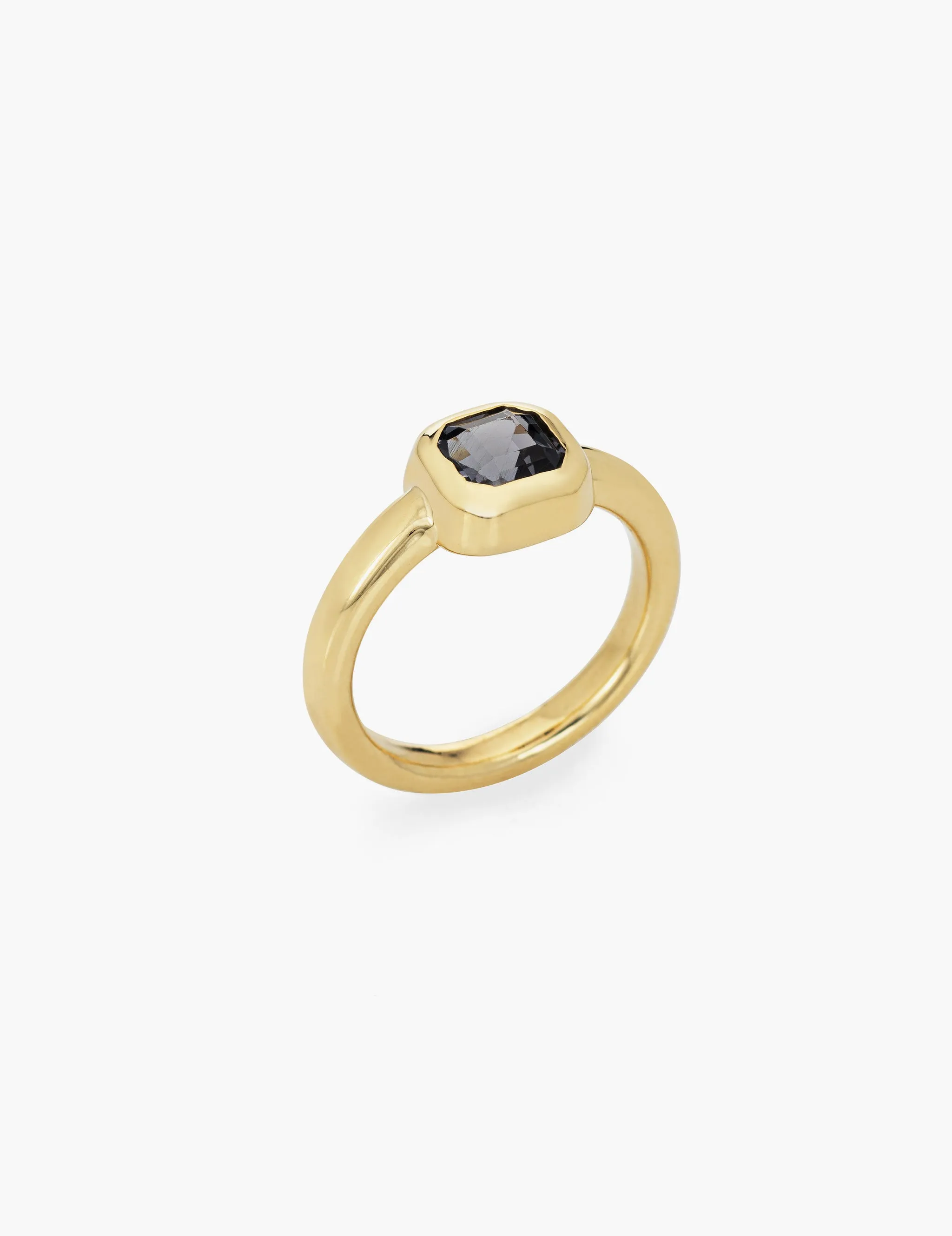 Asscher Cut Grey Sapphire Ring sold by Kathryn Bentley product image thumbnail 2