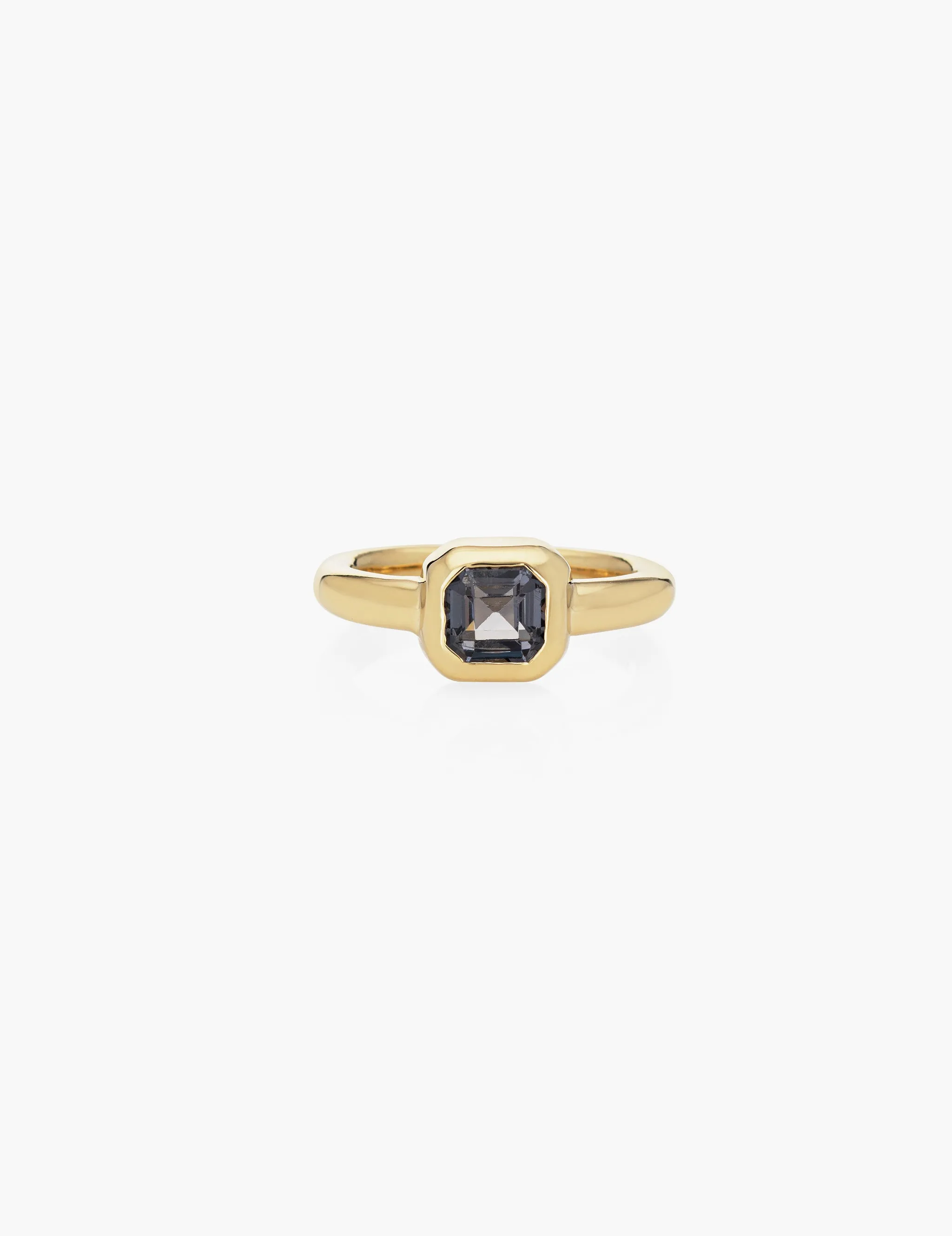 Asscher Cut Grey Sapphire Ring sold by Kathryn Bentley
