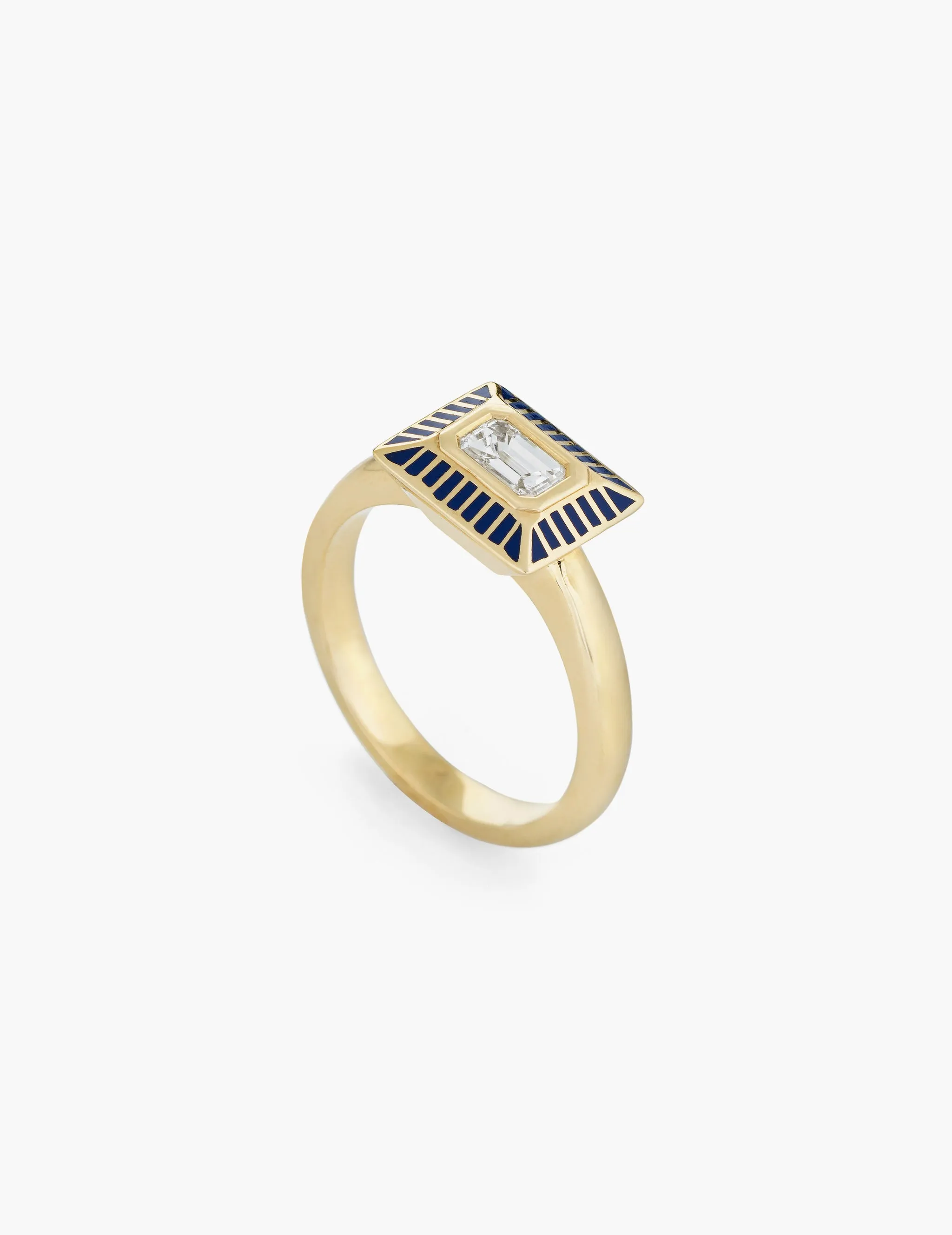Deco Diamond Ring sold by Kathryn Bentley product image thumbnail 2