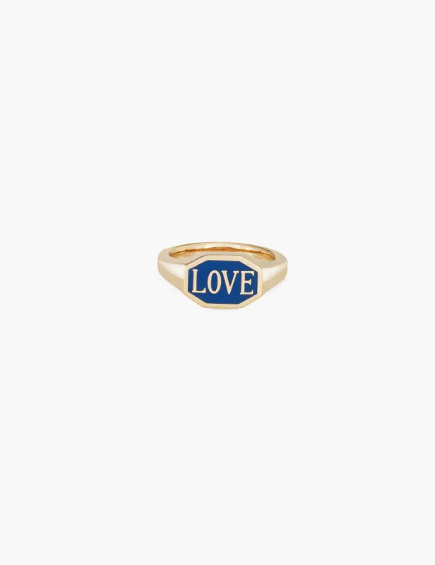 Enamel Signet Ring sold by Kathryn Bentley