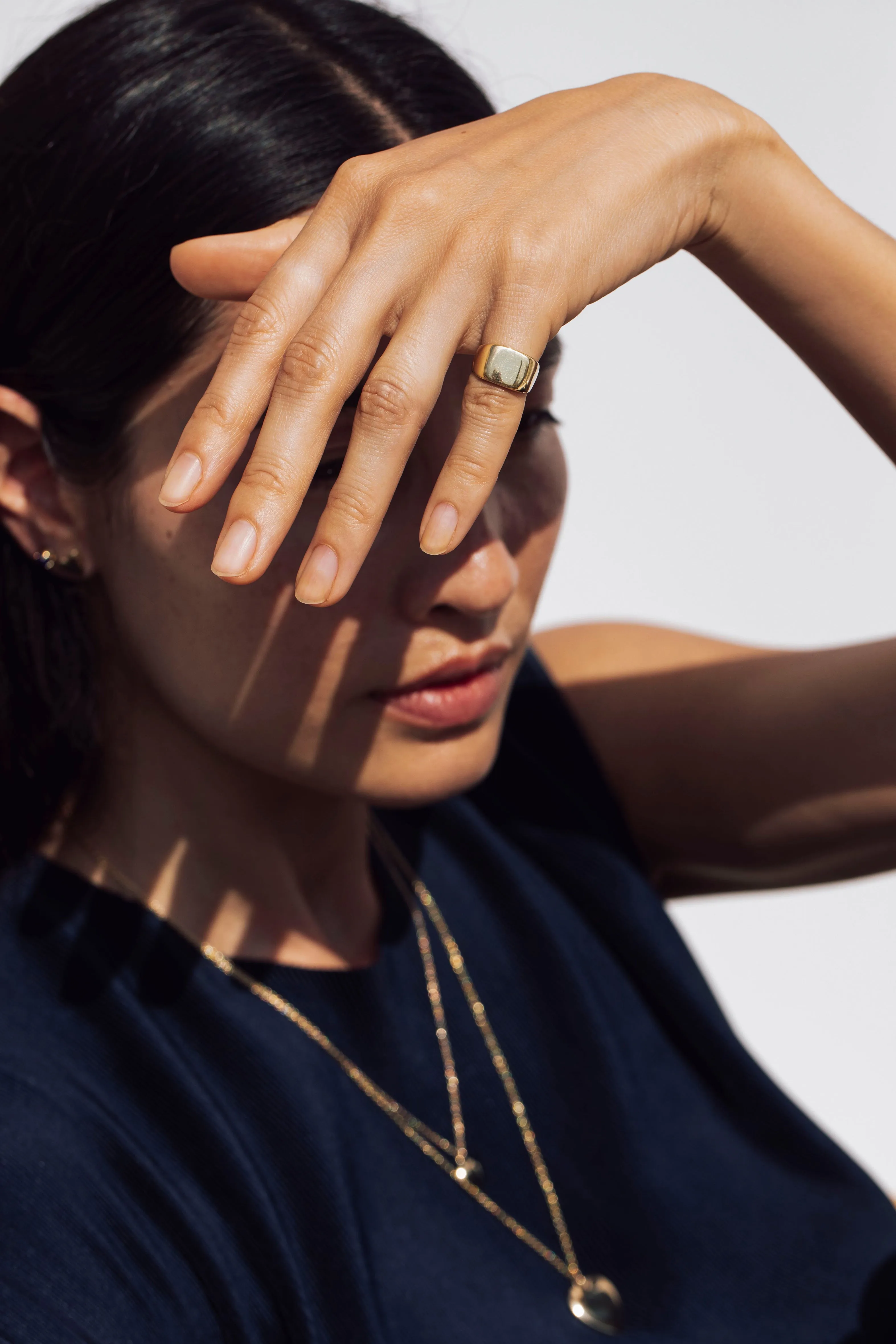 Jacqueline signet ring sold by Kathryn Bentley product image thumbnail 4