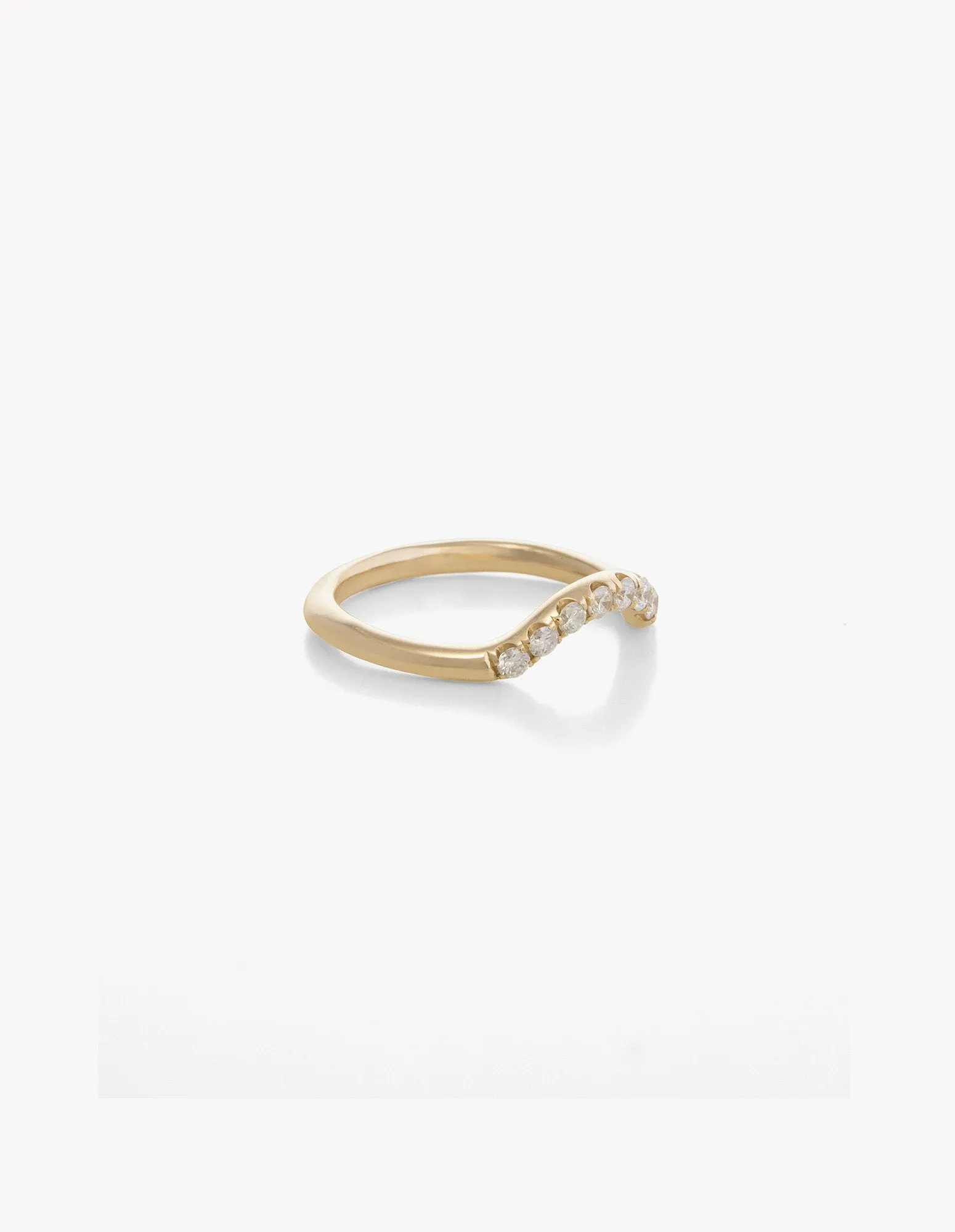 Diamond Arched Band sold by Kathryn Bentley product image thumbnail 2