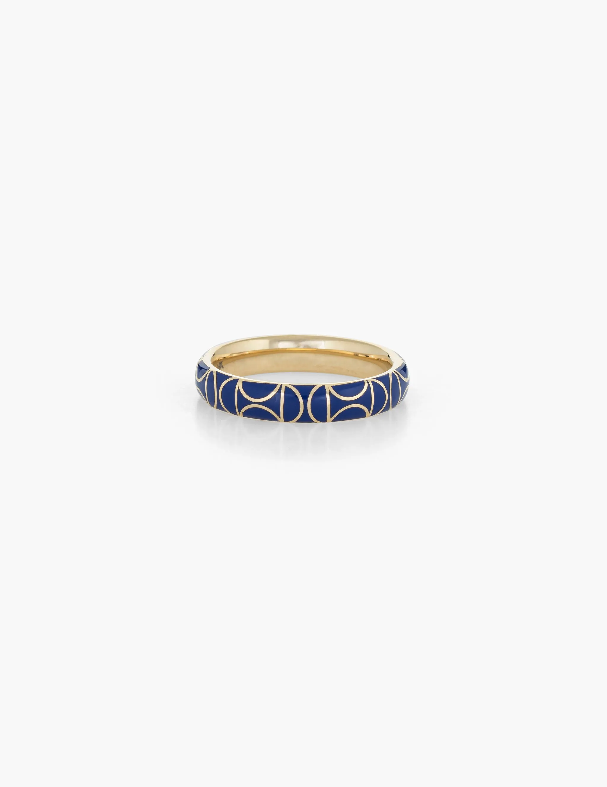 Deco Motif Enamel Band sold by Kathryn Bentley product image thumbnail 3