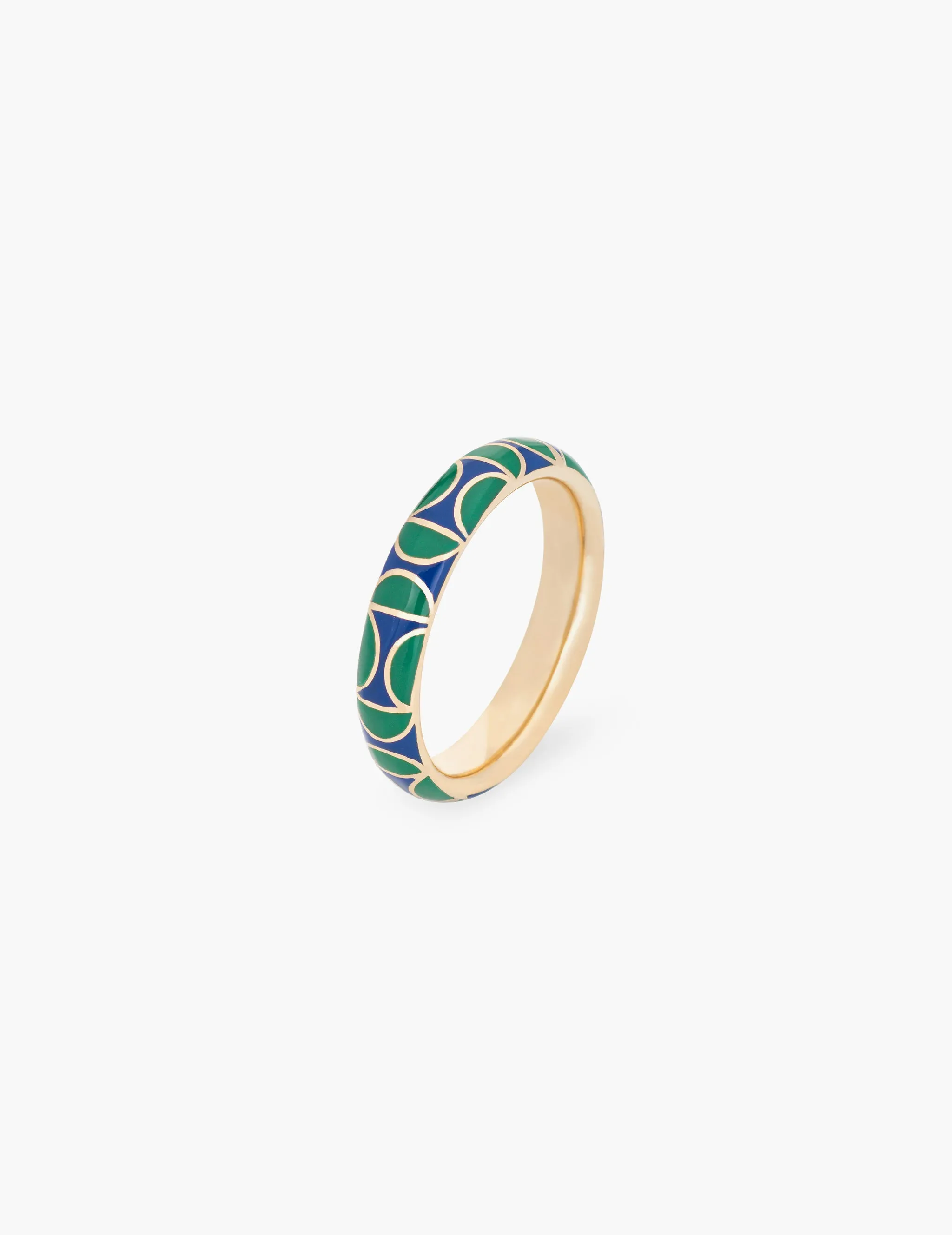 Deco Motif Enamel Band sold by Kathryn Bentley product image thumbnail 2