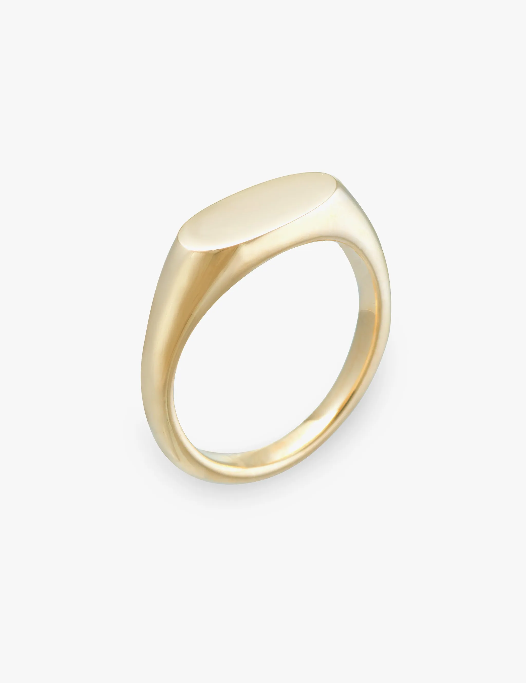 Ellipse Signet Ring sold by Kathryn Bentley product image thumbnail 2