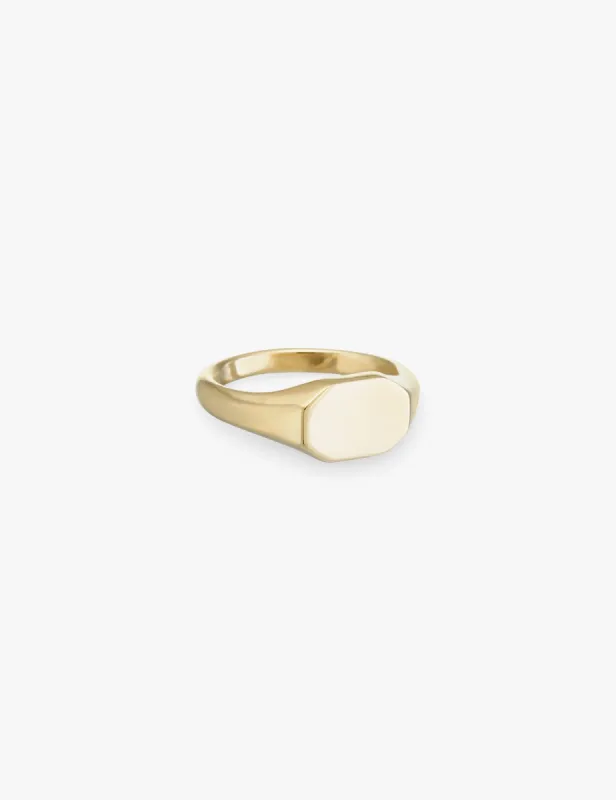 Hexagon Signet Ring sold by Kathryn Bentley