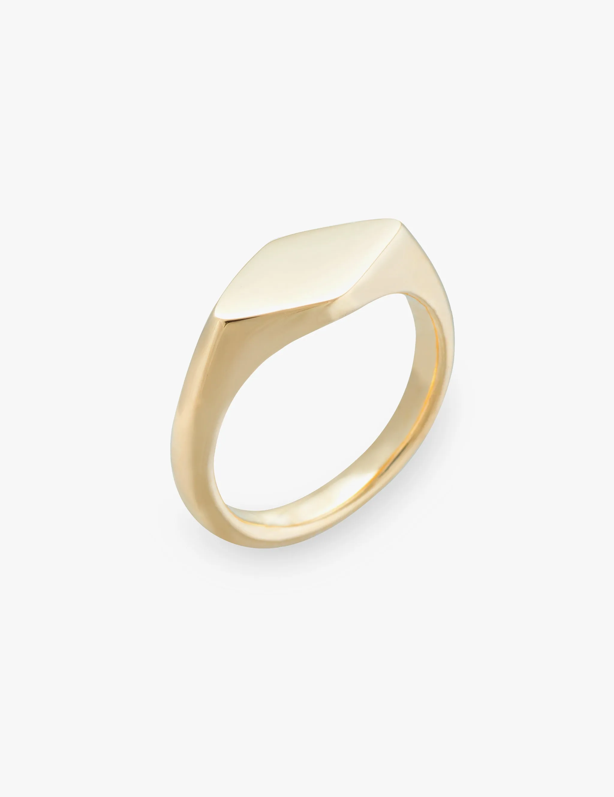 Rhombus Signet Ring sold by Kathryn Bentley product image thumbnail 2