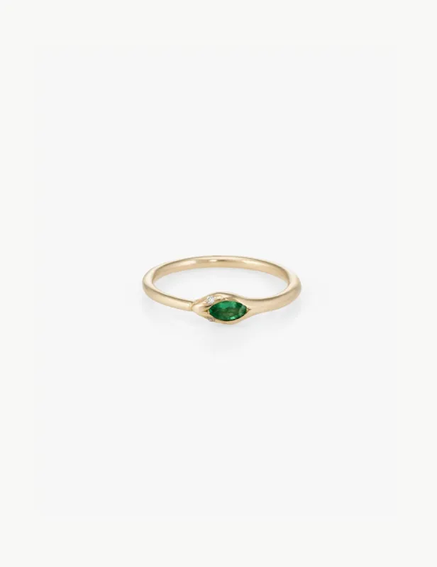 Emerald Ouroboros Ring sold by Kathryn Bentley