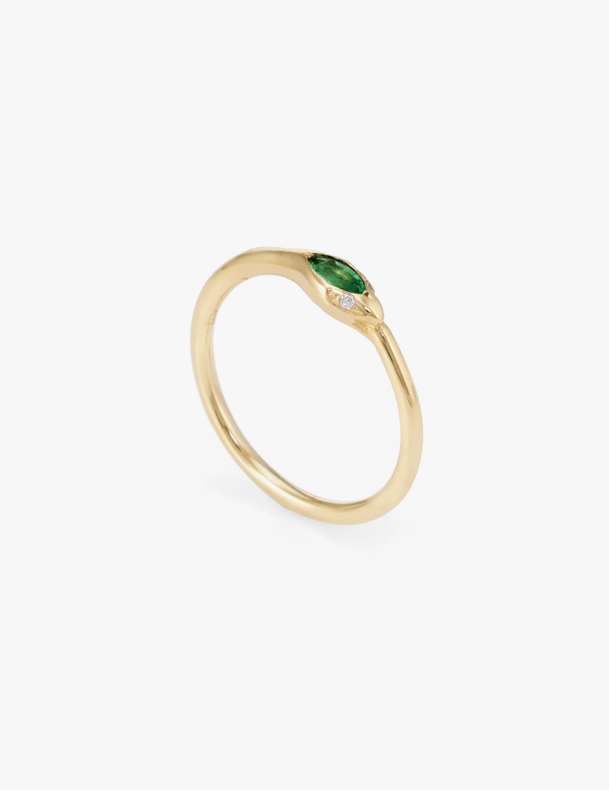 Emerald Ouroboros Ring sold by Kathryn Bentley product image thumbnail 2