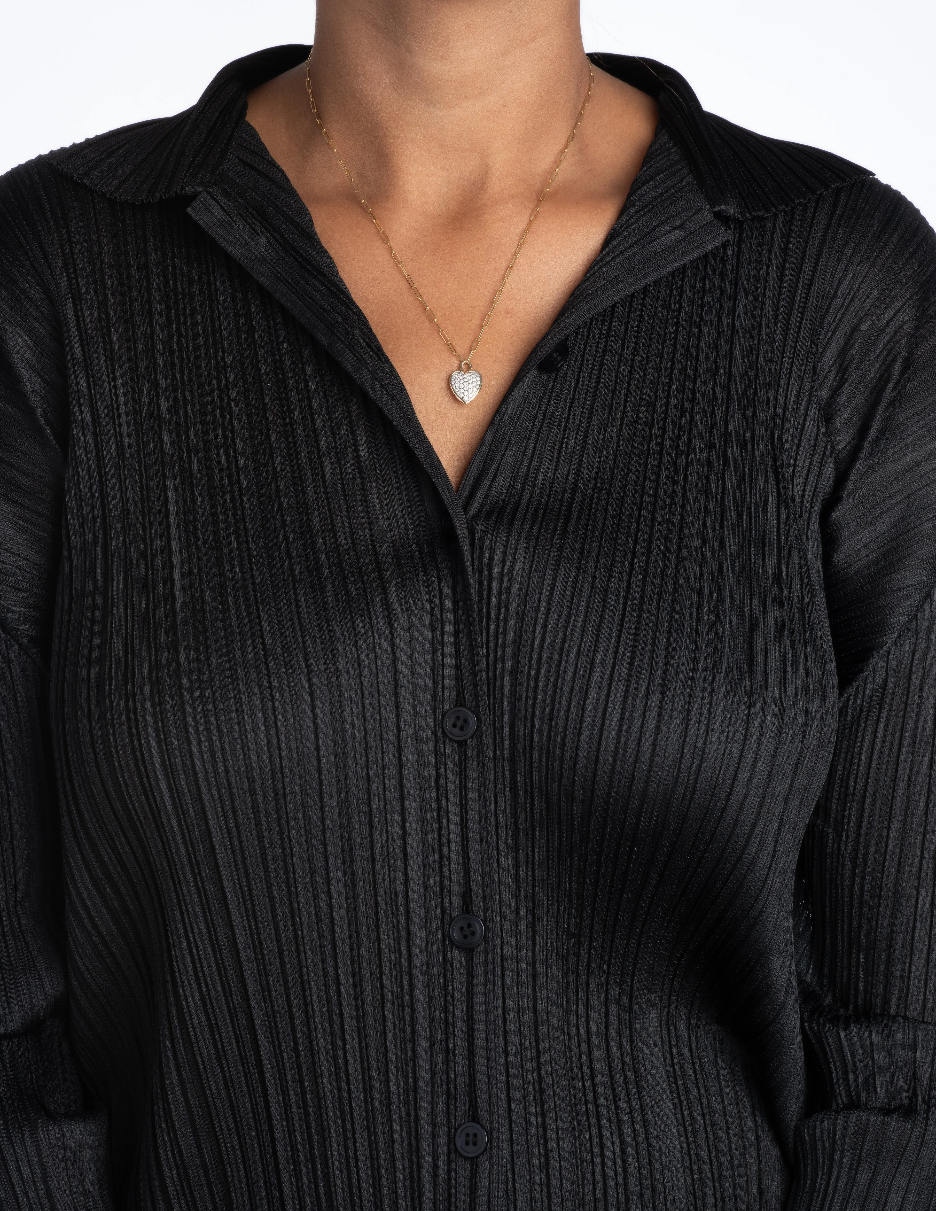 Pave Diamond Heart Pendant sold by Kathryn Bentley product image thumbnail 3