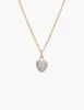 Petite Pave Diamond Heart Pendant sold by Kathryn Bentley