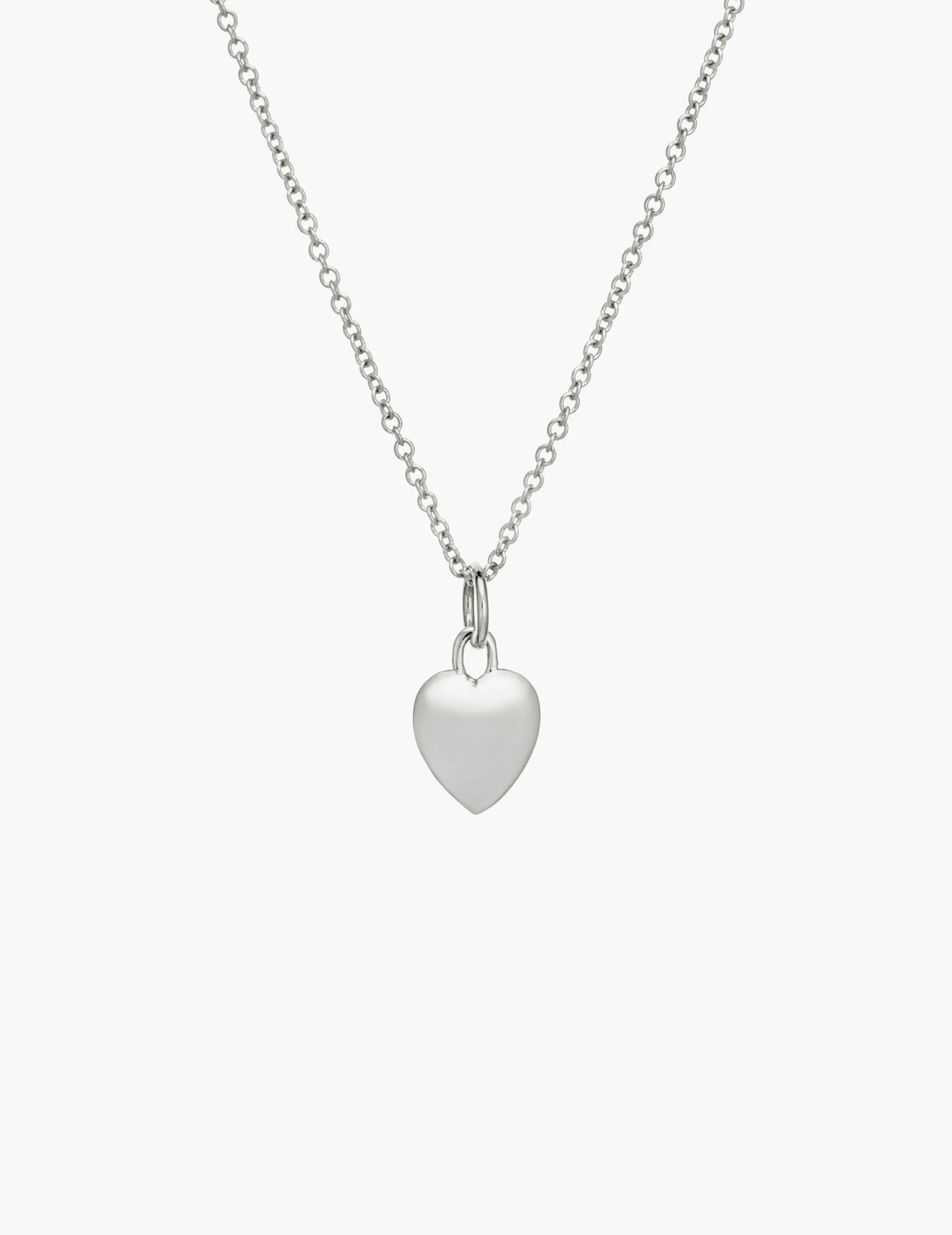 Petite Pave Diamond Heart Pendant sold by Kathryn Bentley product image thumbnail 4