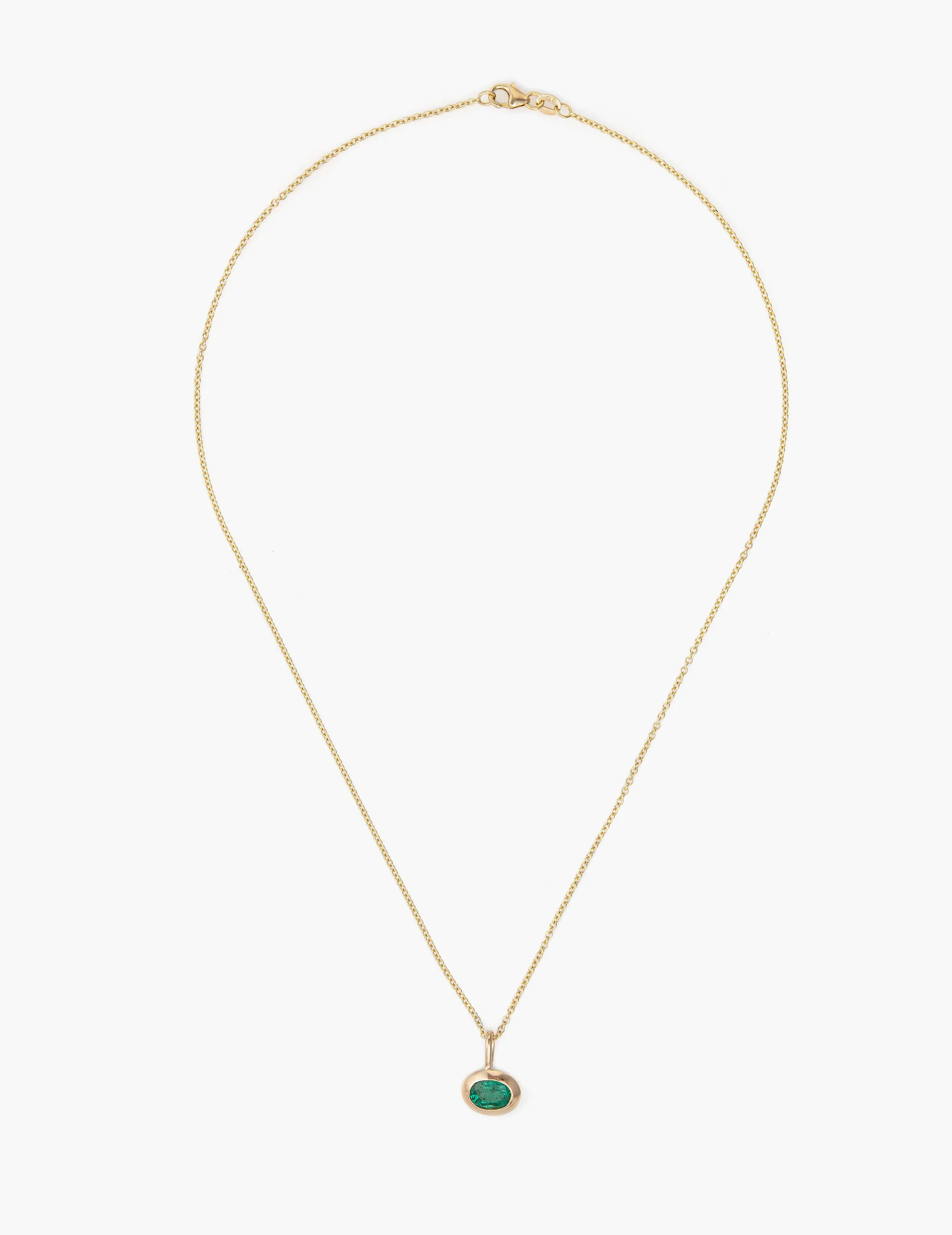 Oval Emerald Pendant sold by Kathryn Bentley product image thumbnail 4
