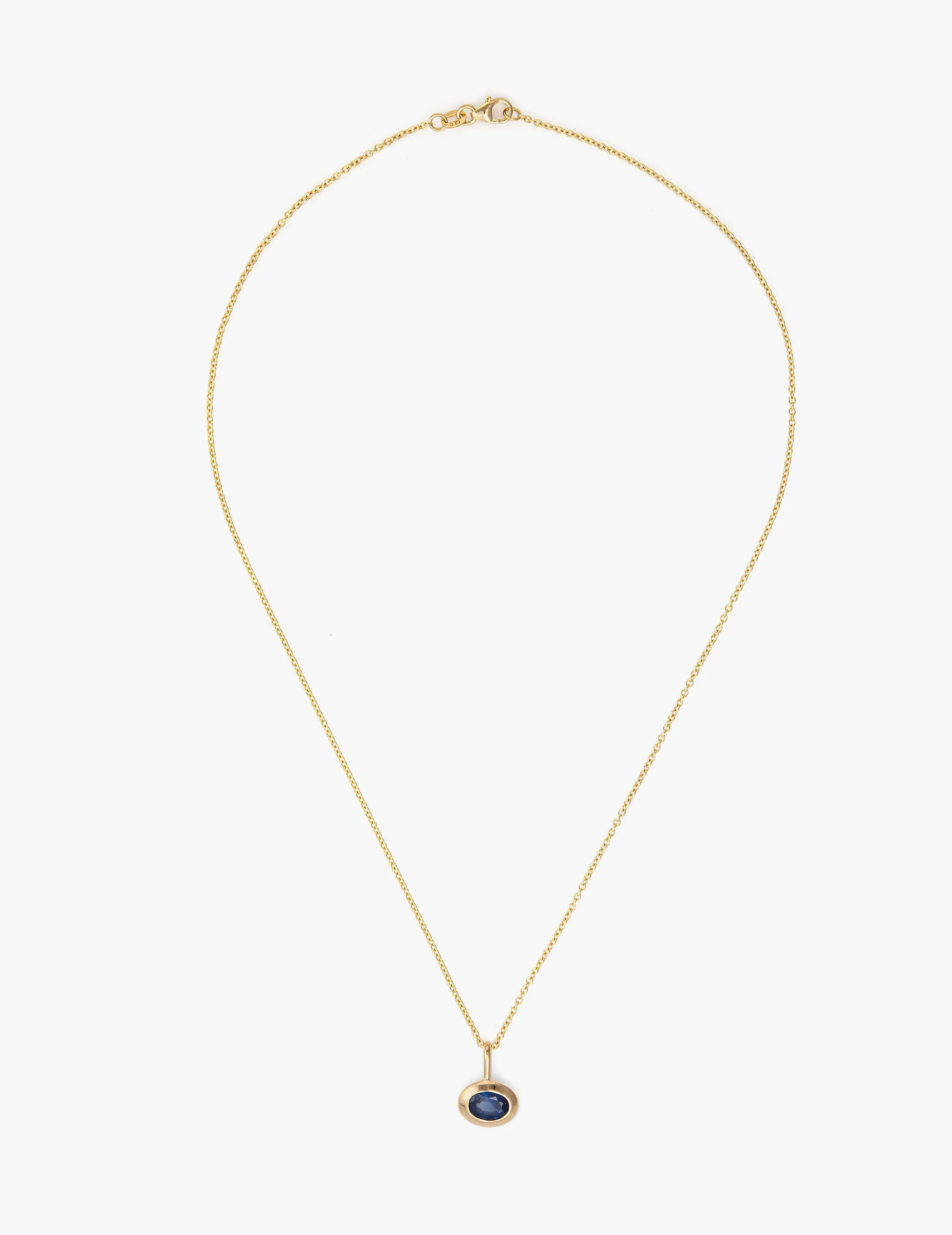 Oval Sapphire Pendant sold by Kathryn Bentley product image thumbnail 4